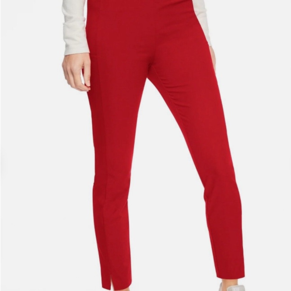 ATHLETA Wander Straight  Pant Red 10 Tall